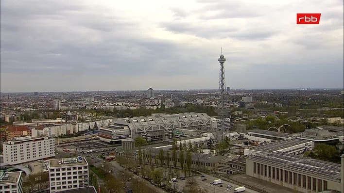 Archiv Foto Webcam Berlin: Theodor-Heuss-Platz am Funkhaus