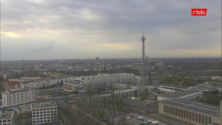 Archiv Foto Webcam Berlin: Theodor-Heuss-Platz am Funkhaus