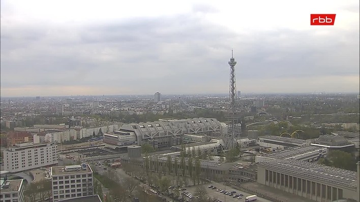 Archiv Foto Webcam Berlin: Theodor-Heuss-Platz am Funkhaus