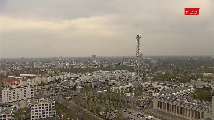 Archiv Foto Webcam Berlin: Theodor-Heuss-Platz am Funkhaus