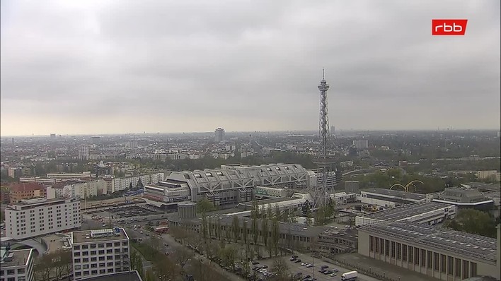 Archiv Foto Webcam Berlin: Theodor-Heuss-Platz am Funkhaus