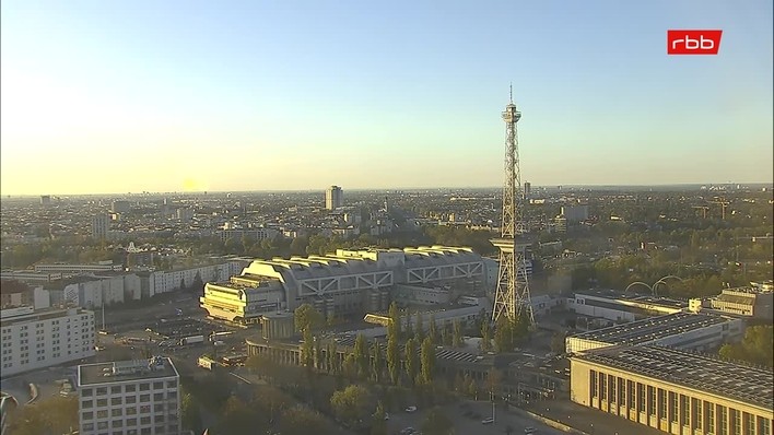 Archiv Foto Webcam Berlin: Theodor-Heuss-Platz am Funkhaus