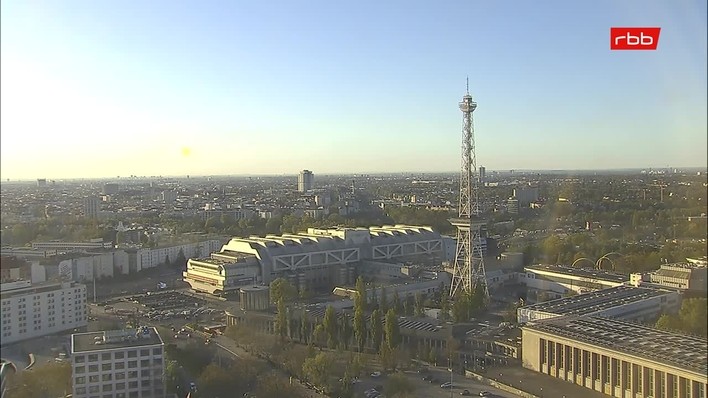 Archiv Foto Webcam Berlin: Theodor-Heuss-Platz am Funkhaus