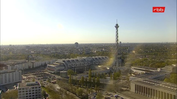 Archiv Foto Webcam Berlin: Theodor-Heuss-Platz am Funkhaus