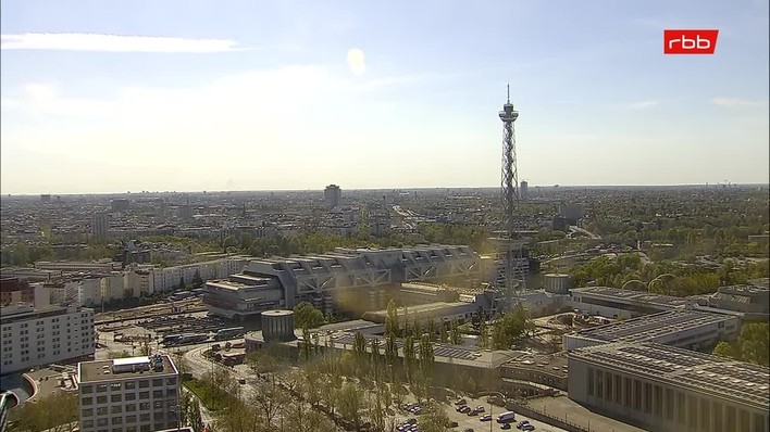 Archiv Foto Webcam Berlin: Theodor-Heuss-Platz am Funkhaus