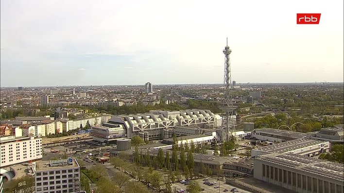Archiv Foto Webcam Berlin: Theodor-Heuss-Platz am Funkhaus