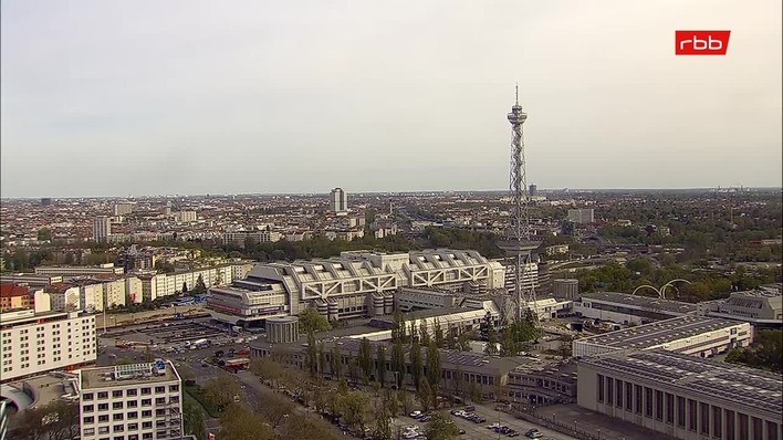 Archiv Foto Webcam Berlin: Theodor-Heuss-Platz am Funkhaus
