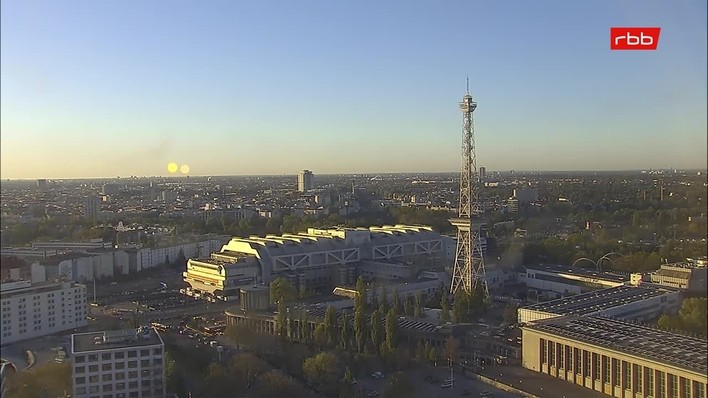 Archiv Foto Webcam Berlin: Theodor-Heuss-Platz am Funkhaus