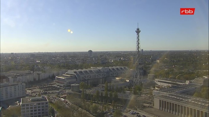 Archiv Foto Webcam Berlin: Theodor-Heuss-Platz am Funkhaus
