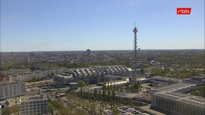 Archiv Foto Webcam Berlin: Theodor-Heuss-Platz am Funkhaus