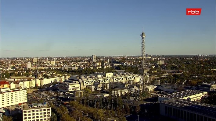Archiv Foto Webcam Berlin: Theodor-Heuss-Platz am Funkhaus