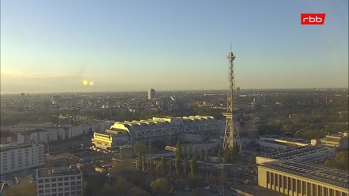 Archiv Foto Webcam Berlin: Theodor-Heuss-Platz am Funkhaus