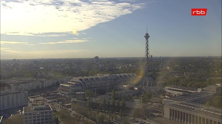 Archiv Foto Webcam Berlin: Theodor-Heuss-Platz am Funkhaus