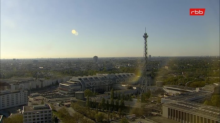 Archiv Foto Webcam Berlin: Theodor-Heuss-Platz am Funkhaus
