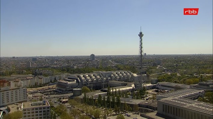 Archiv Foto Webcam Berlin: Theodor-Heuss-Platz am Funkhaus