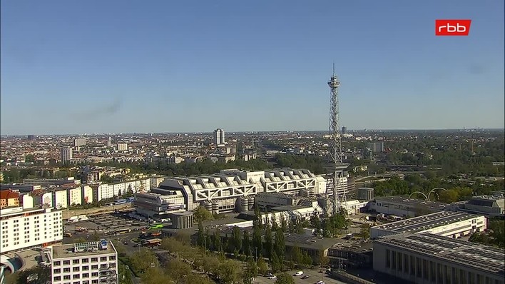 Archiv Foto Webcam Berlin: Theodor-Heuss-Platz am Funkhaus