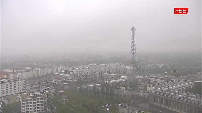 Archiv Foto Webcam Berlin: Theodor-Heuss-Platz am Funkhaus
