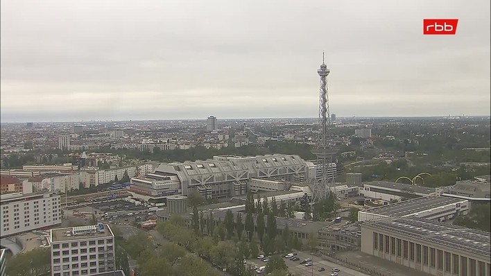 Archiv Foto Webcam Berlin: Theodor-Heuss-Platz am Funkhaus