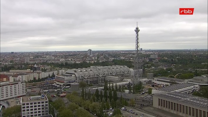 Archiv Foto Webcam Berlin: Theodor-Heuss-Platz am Funkhaus