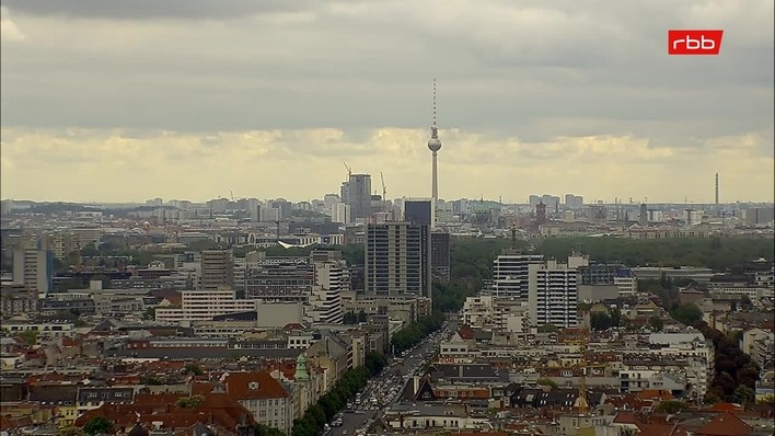 Archiv Foto Webcam Berlin: Theodor-Heuss-Platz am Funkhaus