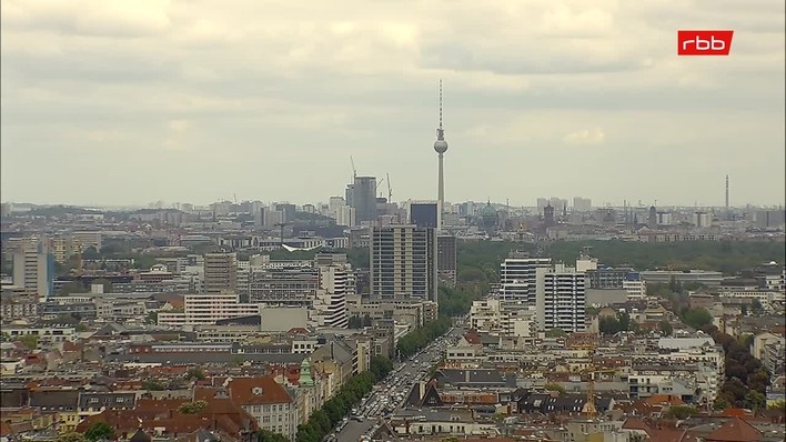 Archiv Foto Webcam Berlin: Theodor-Heuss-Platz am Funkhaus