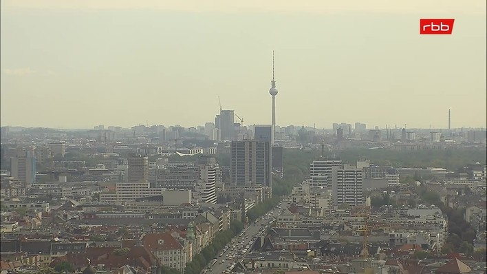 Archiv Foto Webcam Berlin: Theodor-Heuss-Platz am Funkhaus