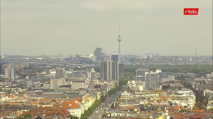 Archiv Foto Webcam Berlin: Theodor-Heuss-Platz am Funkhaus