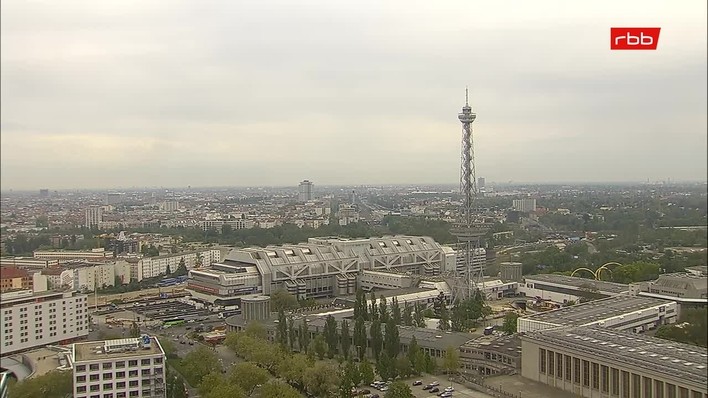 Archiv Foto Webcam Berlin: Theodor-Heuss-Platz am Funkhaus