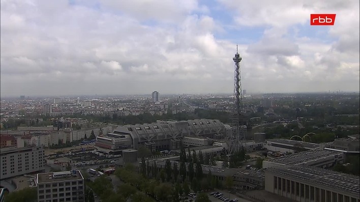 Archiv Foto Webcam Berlin: Theodor-Heuss-Platz am Funkhaus