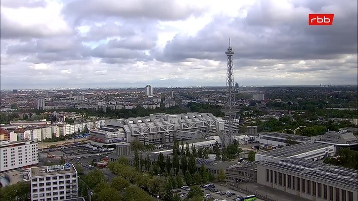 Archiv Foto Webcam Berlin: Theodor-Heuss-Platz am Funkhaus
