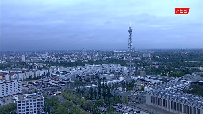 Archiv Foto Webcam Berlin: Theodor-Heuss-Platz am Funkhaus
