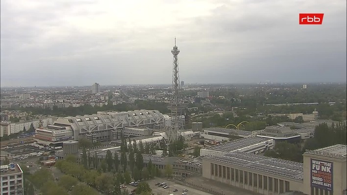 Archiv Foto Webcam Berlin: Theodor-Heuss-Platz am Funkhaus