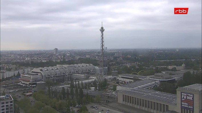 Archiv Foto Webcam Berlin: Theodor-Heuss-Platz am Funkhaus