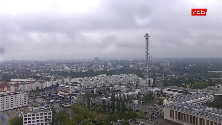 Archiv Foto Webcam Berlin: Theodor-Heuss-Platz am Funkhaus