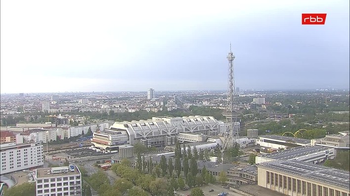 Archiv Foto Webcam Berlin: Theodor-Heuss-Platz am Funkhaus