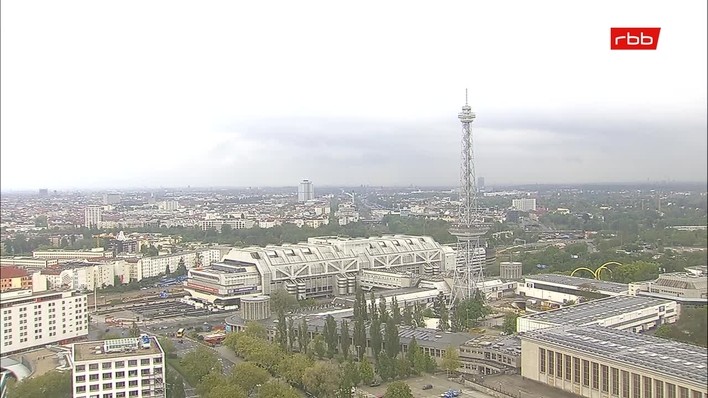 Archiv Foto Webcam Berlin: Theodor-Heuss-Platz am Funkhaus