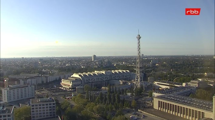 Archiv Foto Webcam Berlin: Theodor-Heuss-Platz am Funkhaus