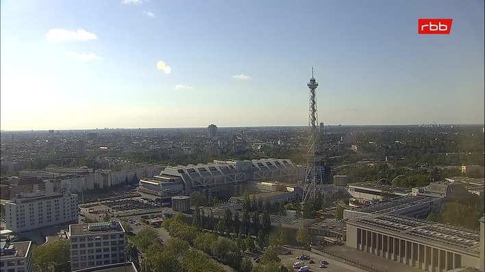 Archiv Foto Webcam Berlin: Theodor-Heuss-Platz am Funkhaus