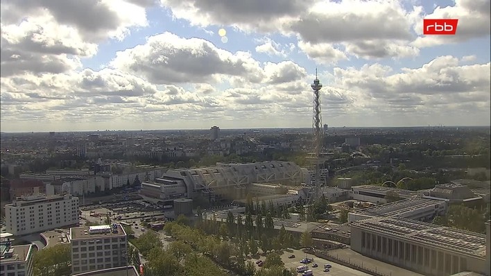 Archiv Foto Webcam Berlin: Theodor-Heuss-Platz am Funkhaus