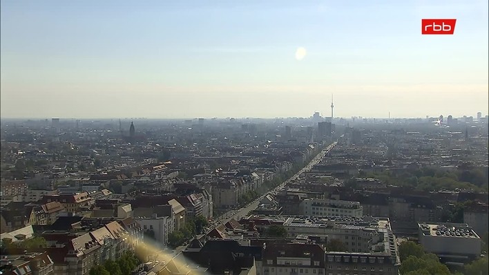 Archiv Foto Webcam Berlin: Theodor-Heuss-Platz am Funkhaus