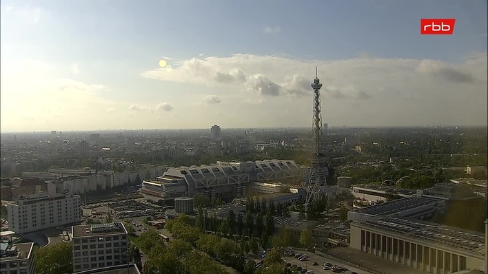Archiv Foto Webcam Berlin: Theodor-Heuss-Platz am Funkhaus