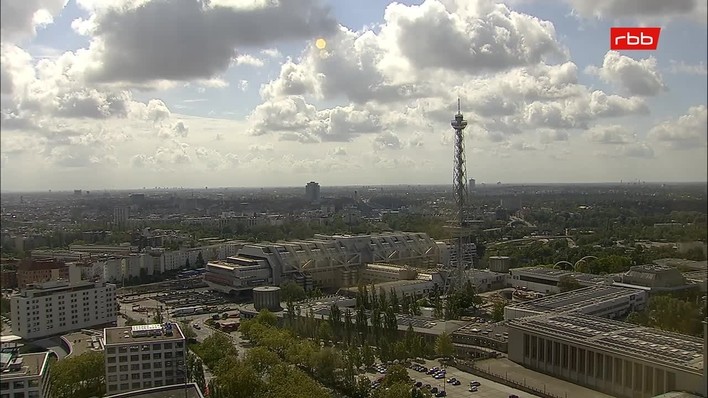 Archiv Foto Webcam Berlin: Theodor-Heuss-Platz am Funkhaus