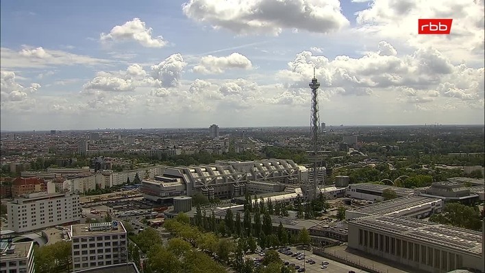 Archiv Foto Webcam Berlin: Theodor-Heuss-Platz am Funkhaus