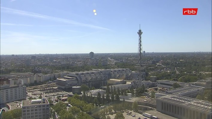 Archiv Foto Webcam Berlin: Theodor-Heuss-Platz am Funkhaus