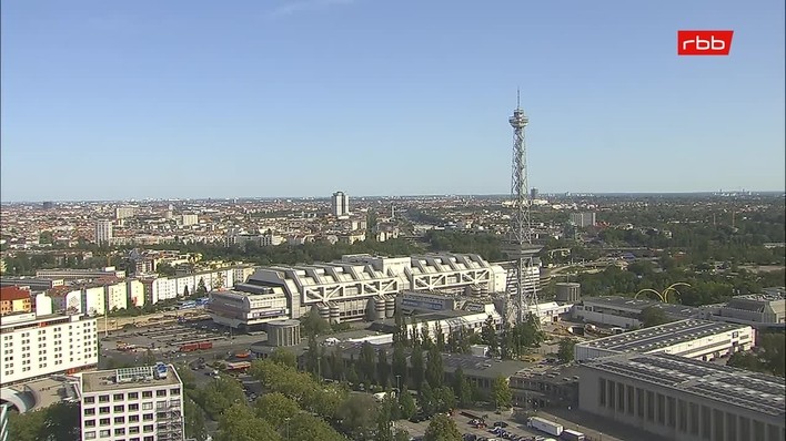 Archiv Foto Webcam Berlin: Theodor-Heuss-Platz am Funkhaus