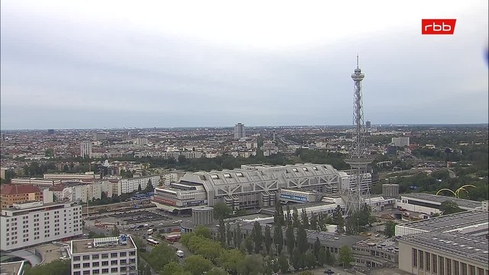 Archiv Foto Webcam Berlin: Theodor-Heuss-Platz am Funkhaus