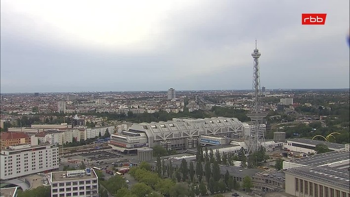 Archiv Foto Webcam Berlin: Theodor-Heuss-Platz am Funkhaus