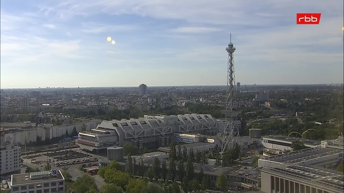 Archiv Foto Webcam Berlin: Theodor-Heuss-Platz am Funkhaus