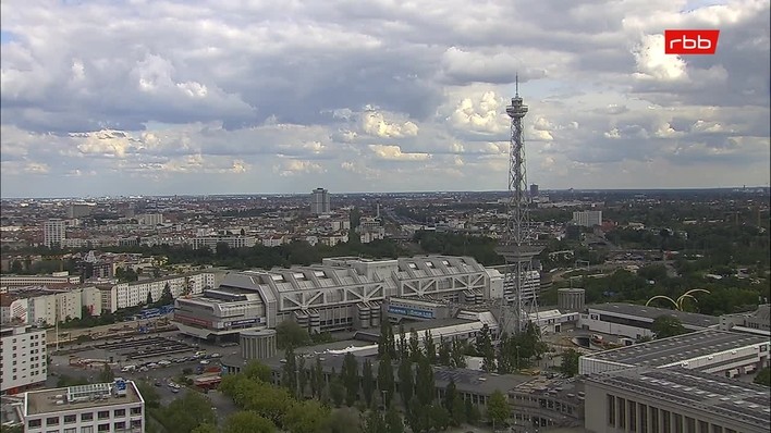 Archiv Foto Webcam Berlin: Theodor-Heuss-Platz am Funkhaus