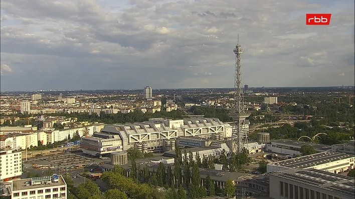 Archiv Foto Webcam Berlin: Theodor-Heuss-Platz am Funkhaus